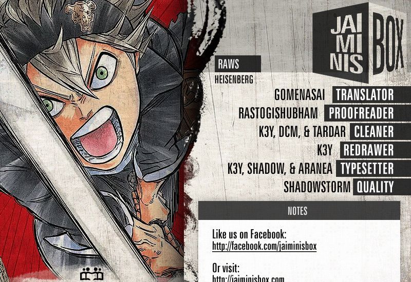 Read Black Clover Manga Online