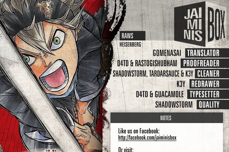Read Black Clover Manga Online
