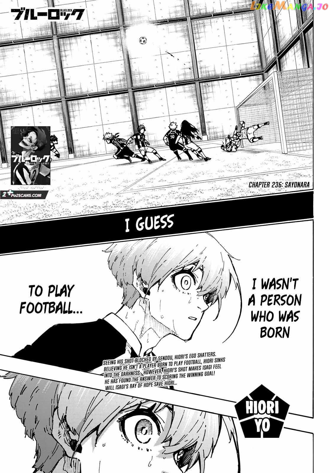 Read Blue Lock Manga Online