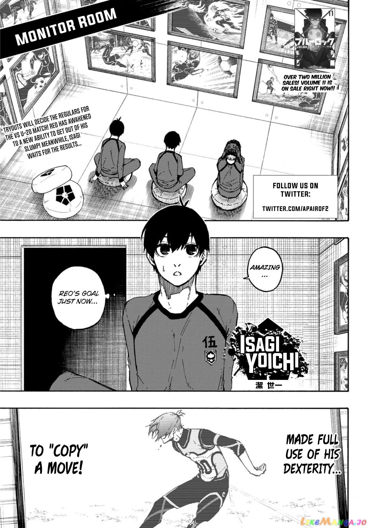 Read Blue Lock Manga Online