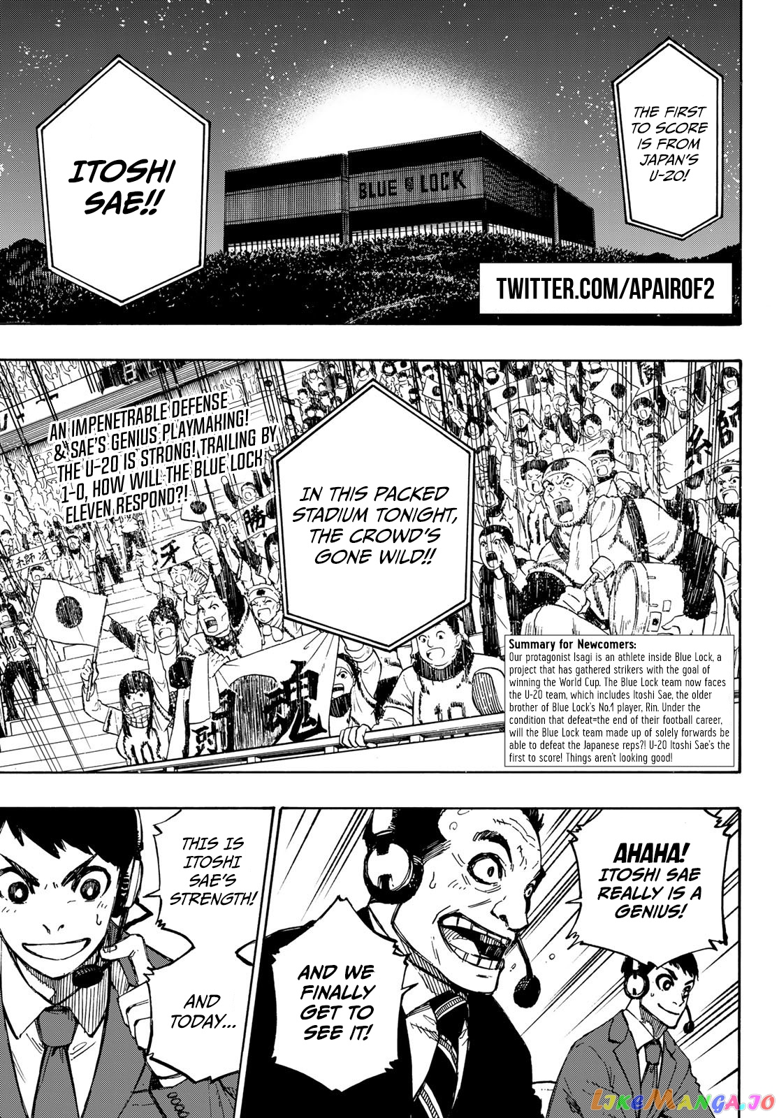 Read Blue Lock Manga Online