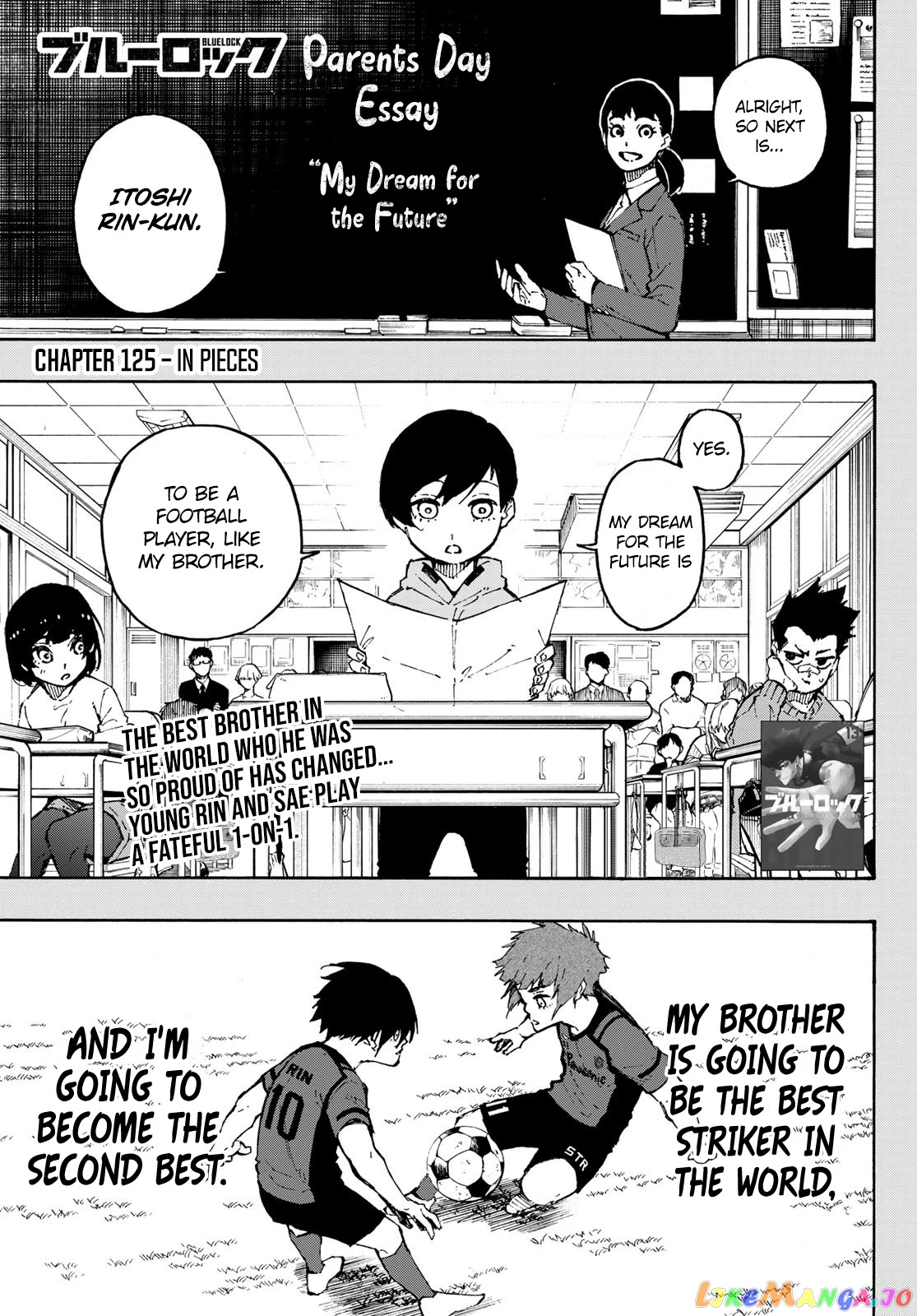 Read Blue Lock Manga Online