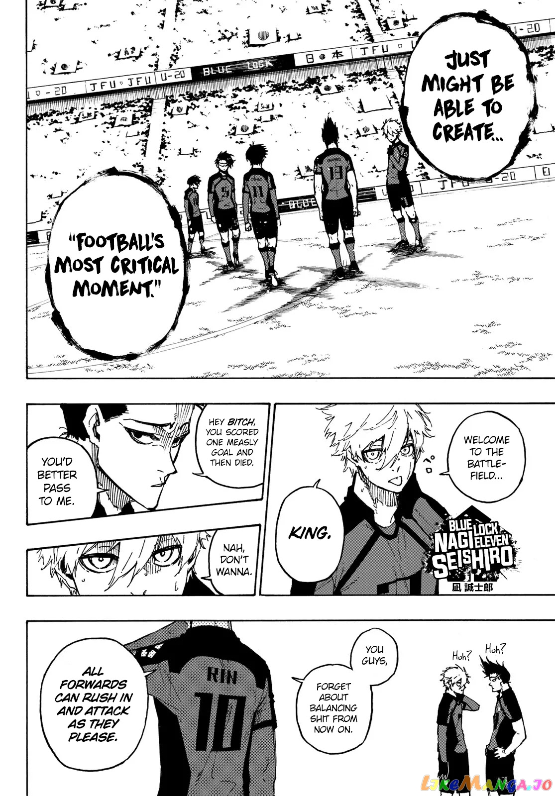 Read Blue Lock Manga Online