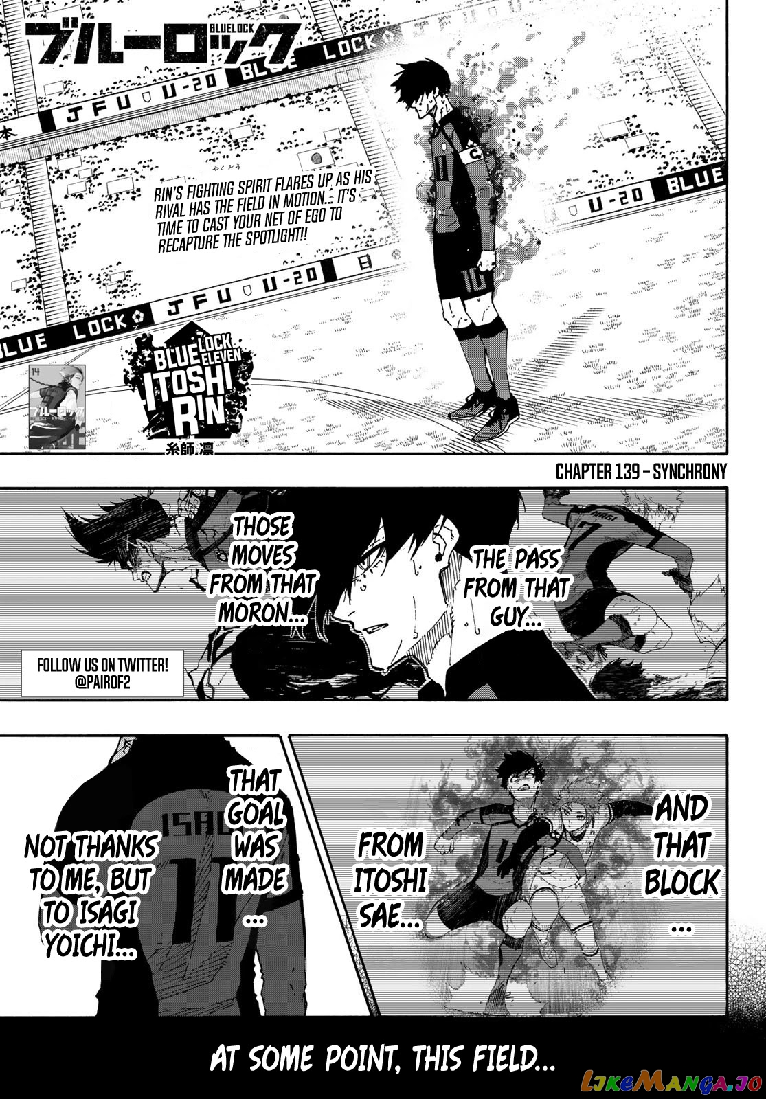 Read Blue Lock Manga Online