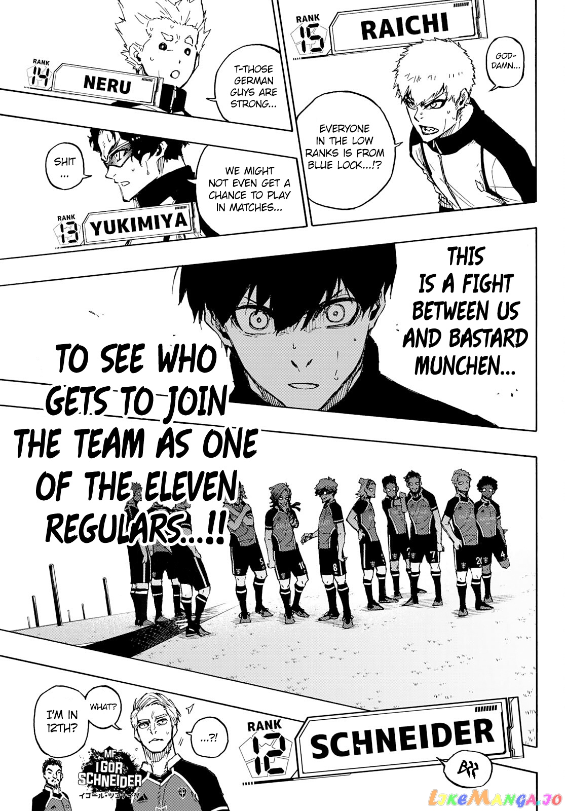 Read Blue Lock Manga Online