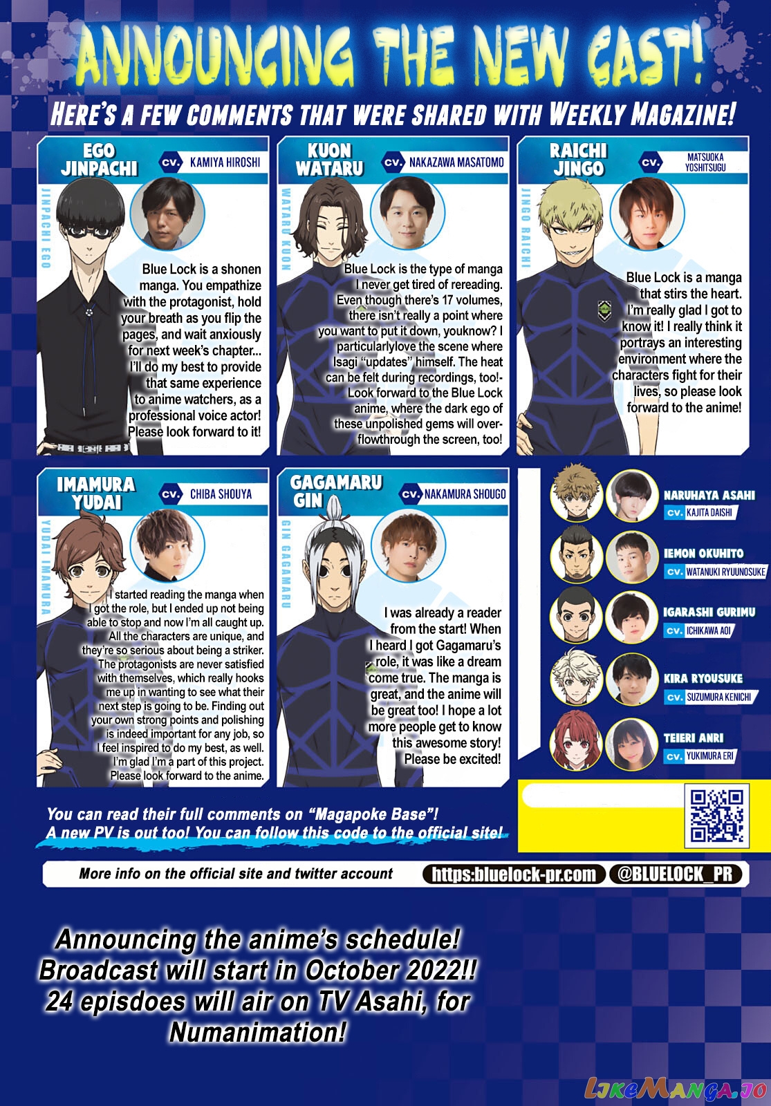 Read Blue Lock Manga Online