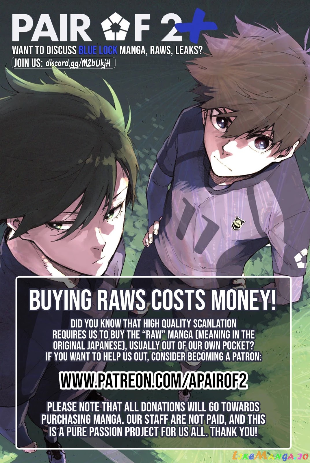 Read Blue Lock Manga Online