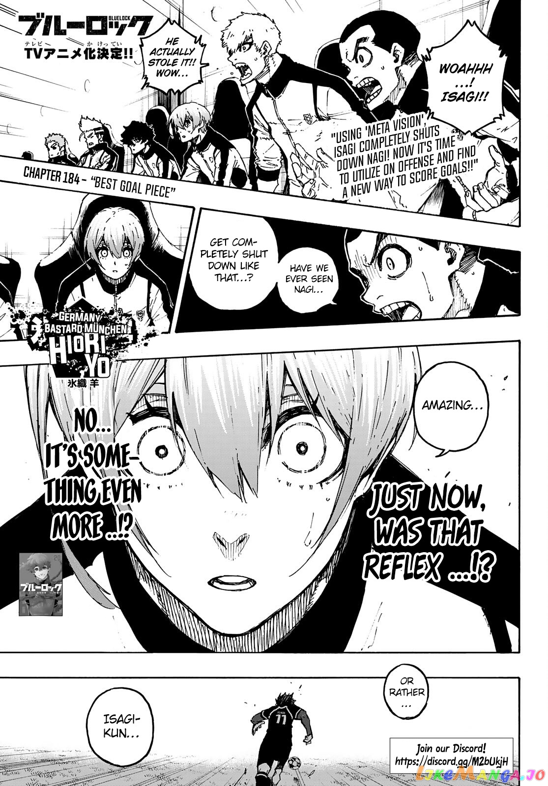 Read Blue Lock Manga Online