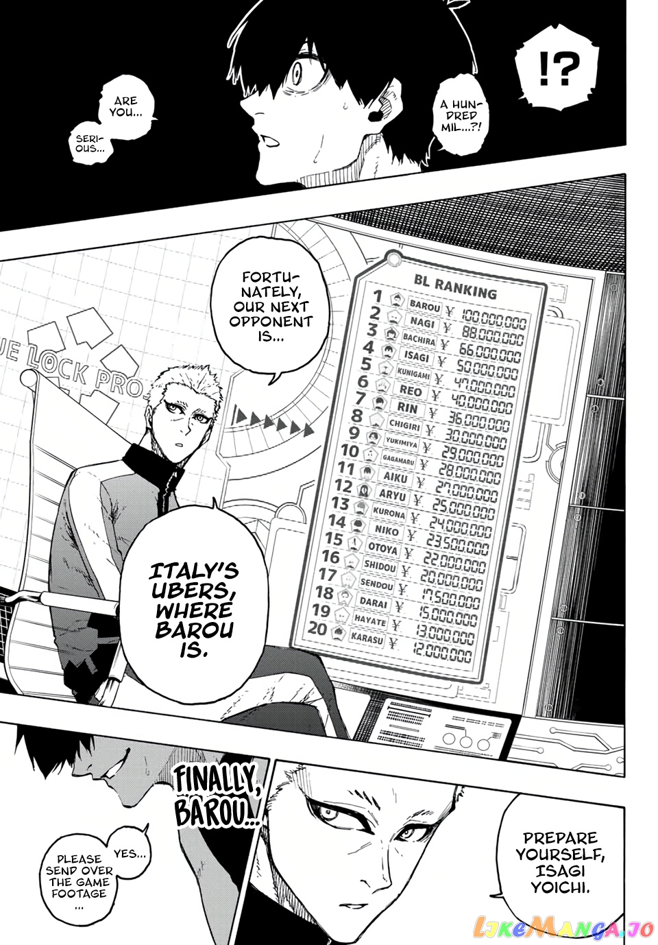 Read Blue Lock Manga Online