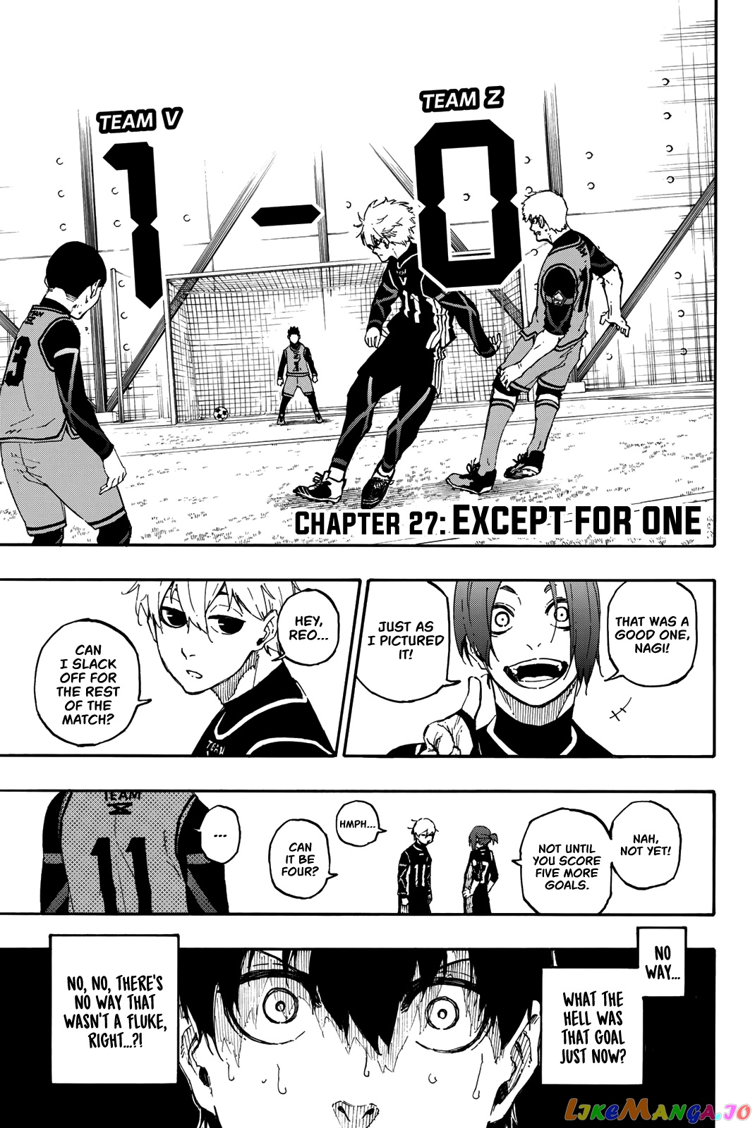 Read Blue Lock Manga Online
