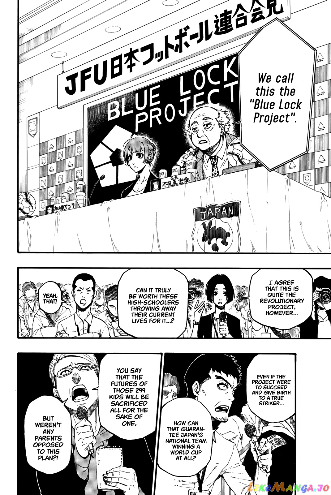 Read Blue Lock Manga Online