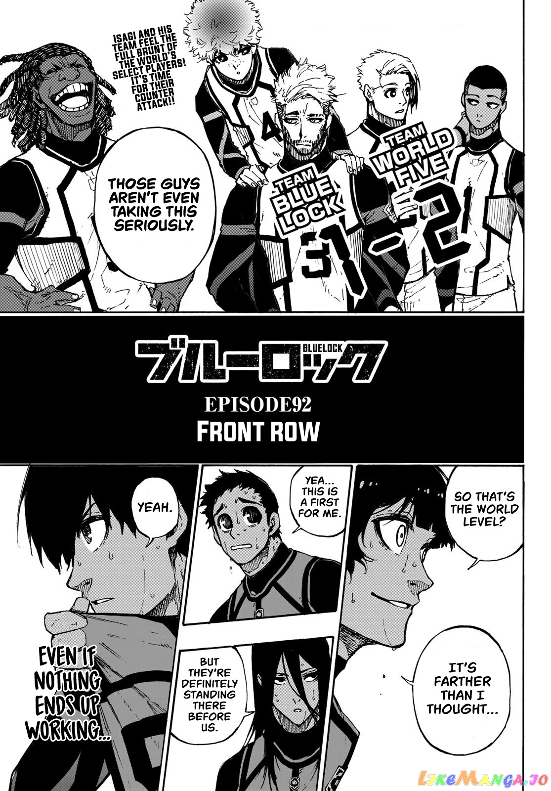 Read Blue Lock Manga Online