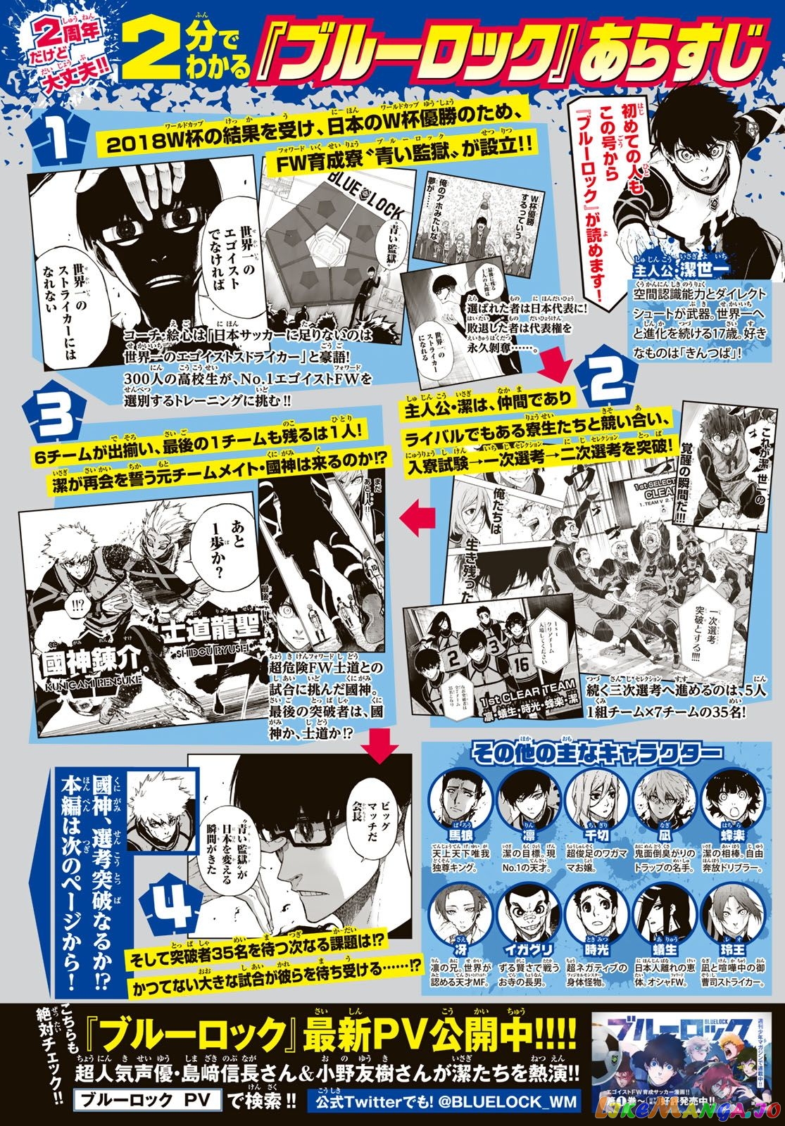 Read Blue Lock Manga Online