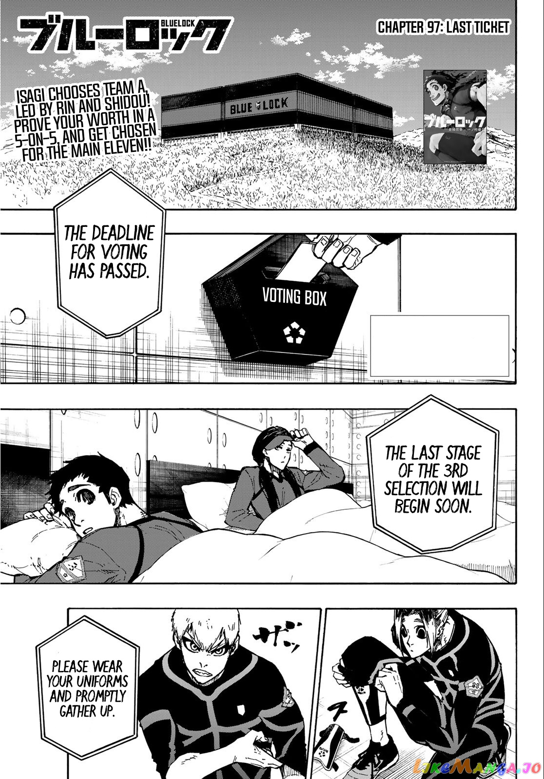 Read Blue Lock Manga Online