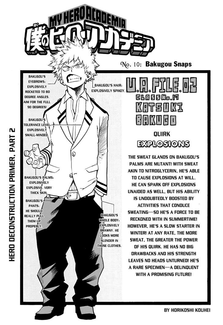Read Boku no Hero Academia Manga Online