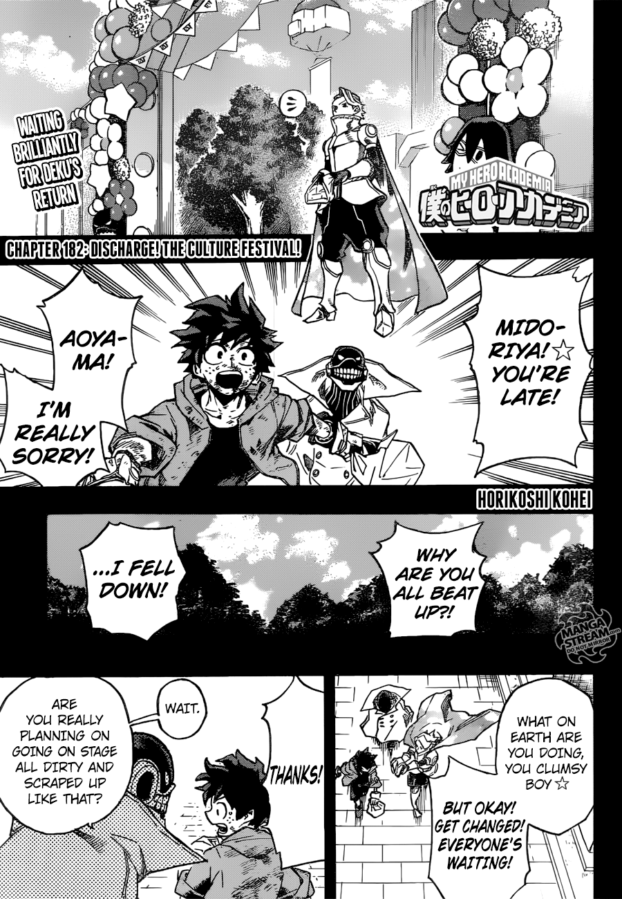 Read Boku no Hero Academia Manga Online