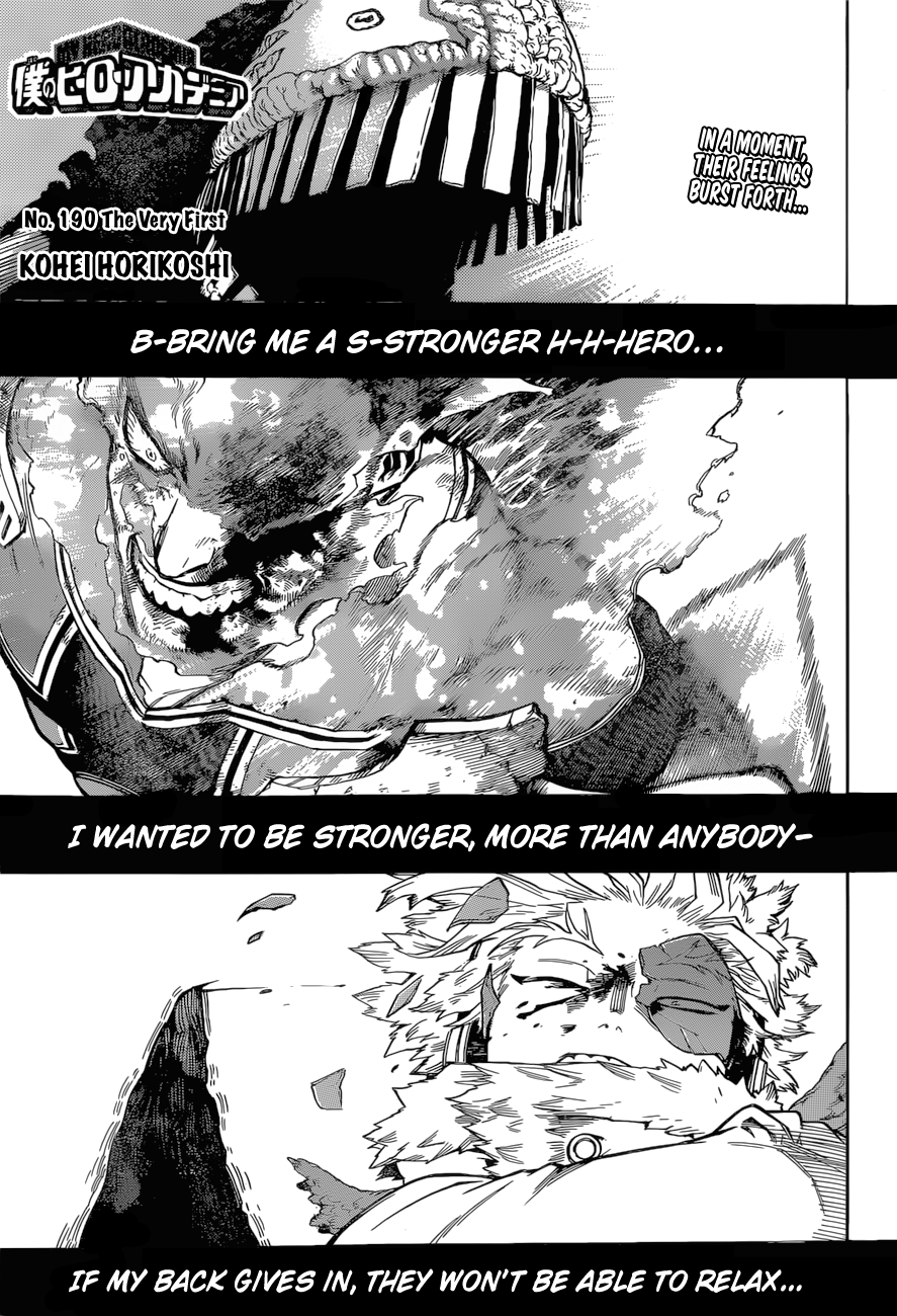 Read Boku no Hero Academia Manga Online