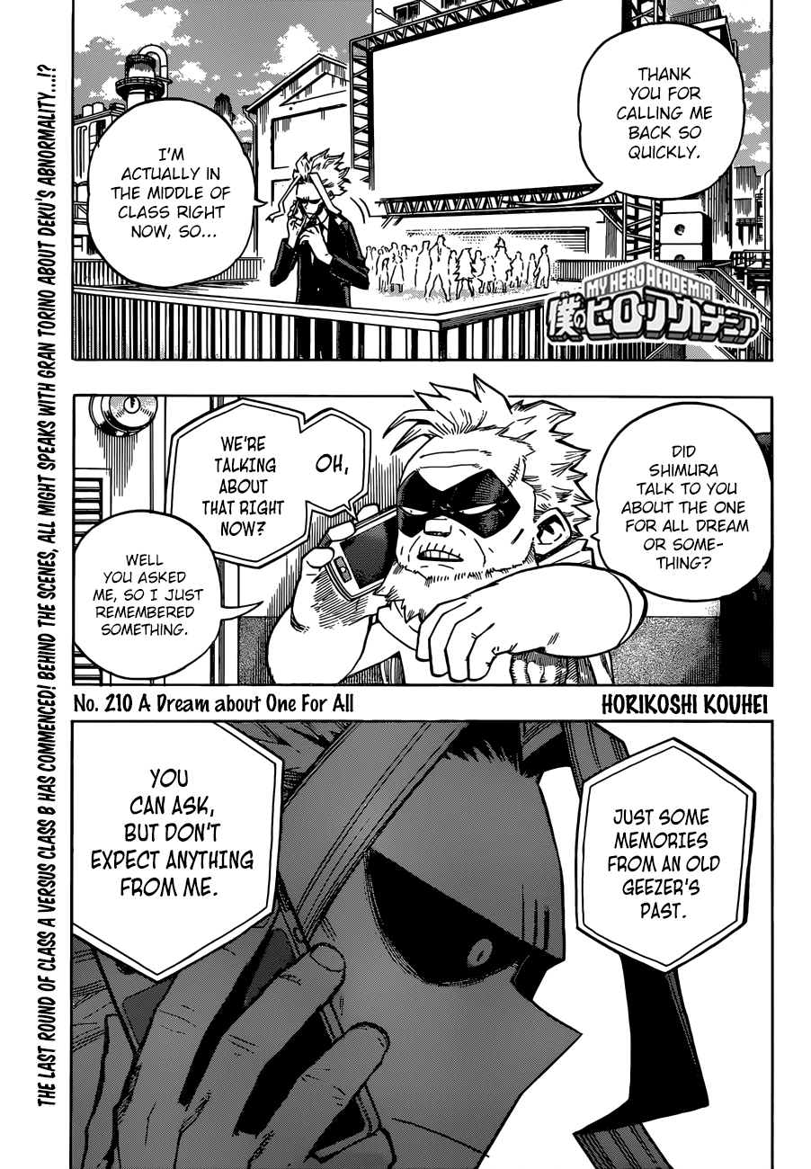 Read Boku no Hero Academia Manga Online