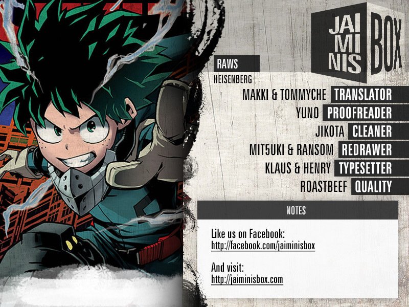 Read Boku no Hero Academia Manga Online