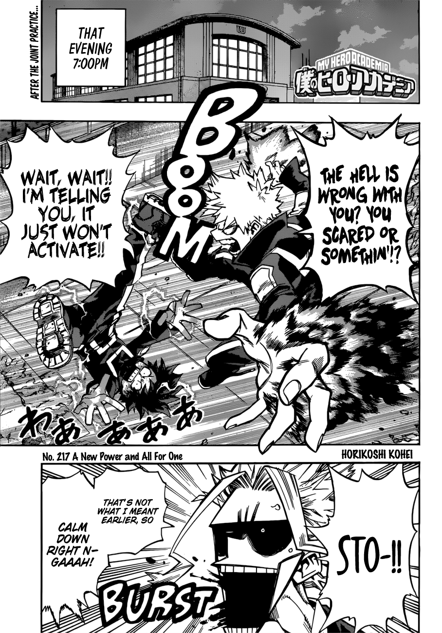 Read Boku no Hero Academia Manga Online