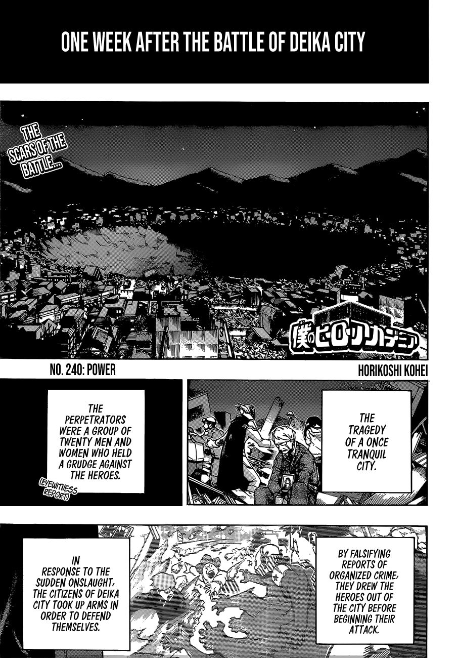 Read Boku no Hero Academia Manga Online