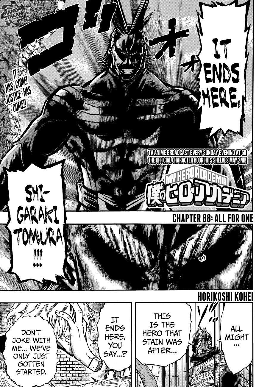 Read Boku no Hero Academia Manga Online