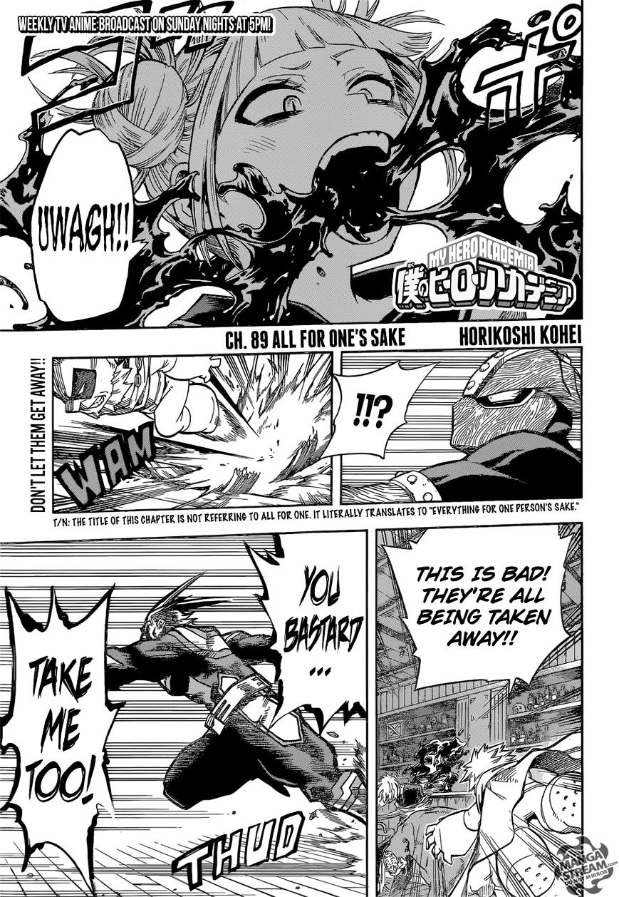 Read Boku no Hero Academia Manga Online
