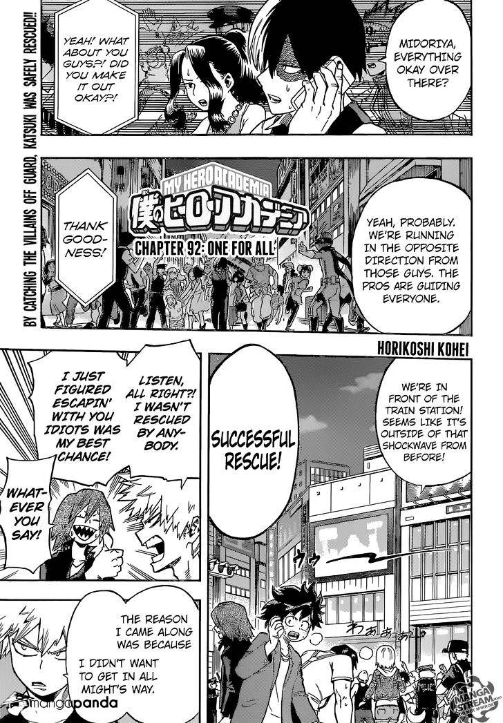 Read Boku no Hero Academia Manga Online