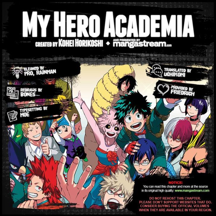Read Boku no Hero Academia Manga Online