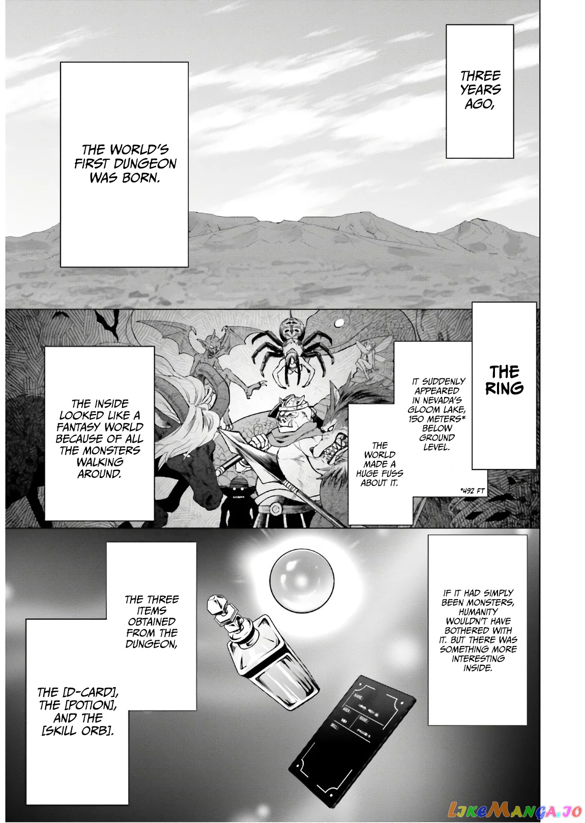 Read D Genesis Dungeon ga Dekite 3-nen Manga Online