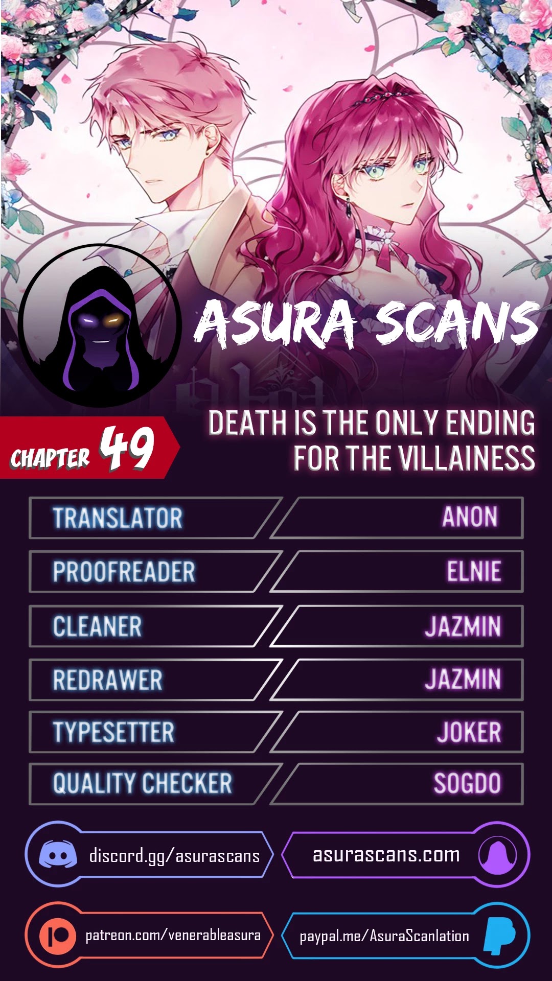 Read Death Is The Only Ending For The Villainess  Manga Online