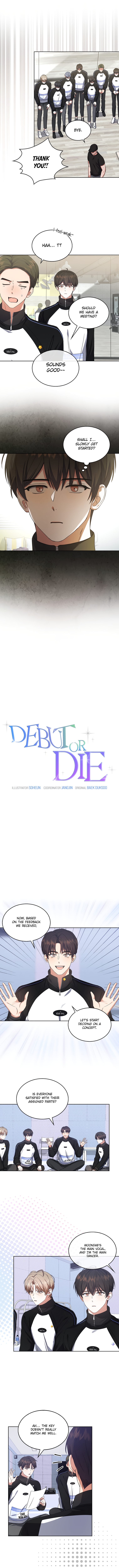 Read Debut or Die! Manga Online