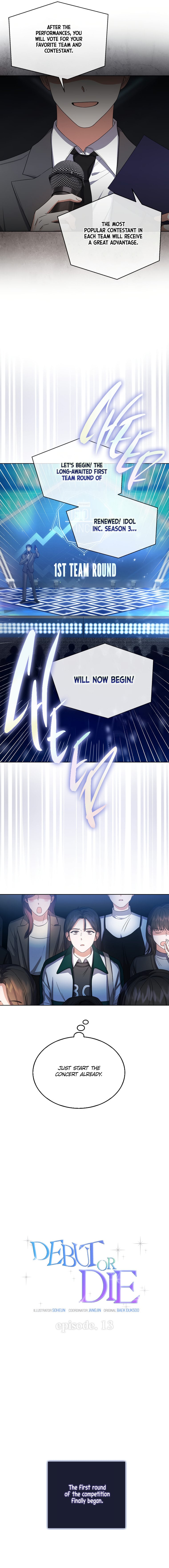 Read Debut or Die! Manga Online
