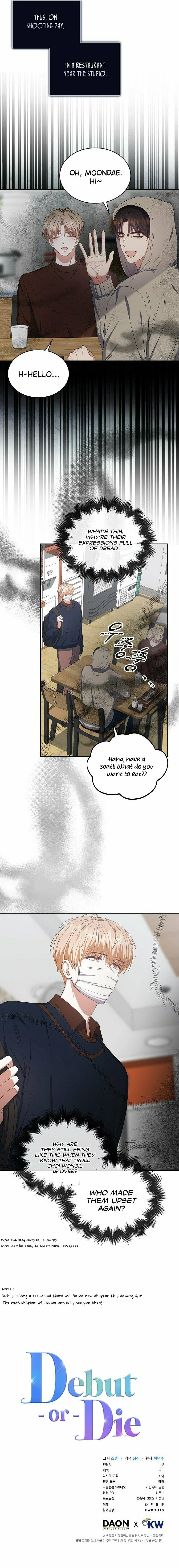 Read Debut or Die! Manga Online