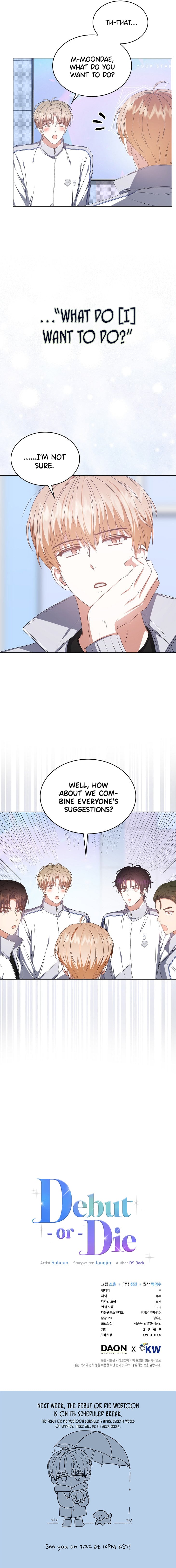 Read Debut or Die! Manga Online
