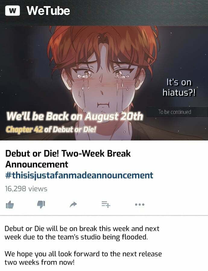 Read Debut or Die! Manga Online