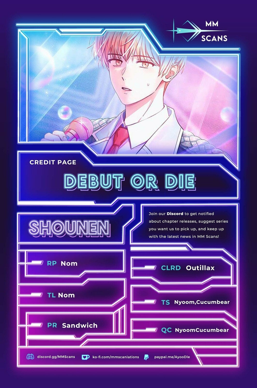 Read Debut or Die! Manga Online