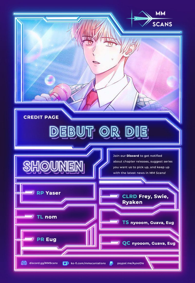 Read Debut or Die! Manga Online