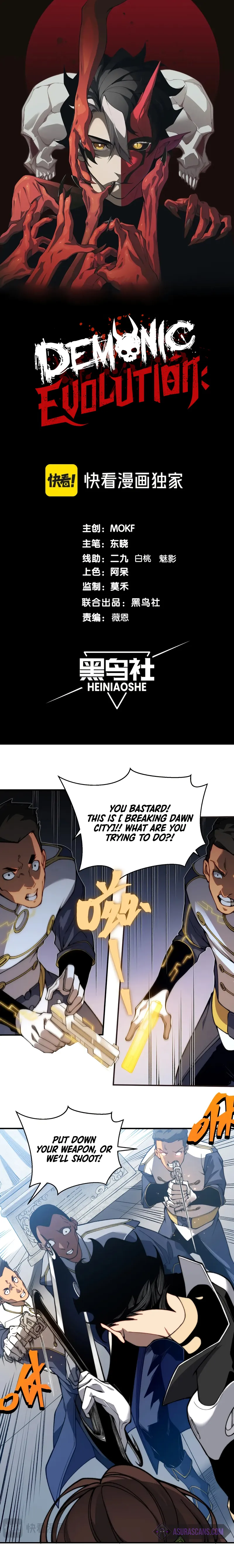 Read Demonic Evolution Manga Online