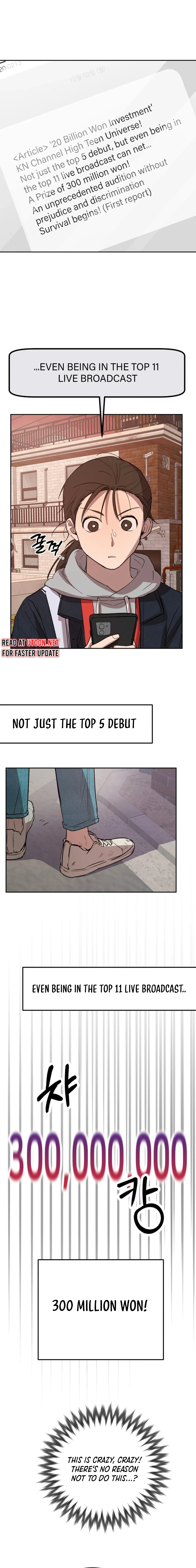 Read Exciting Male idol Survival Manga Online