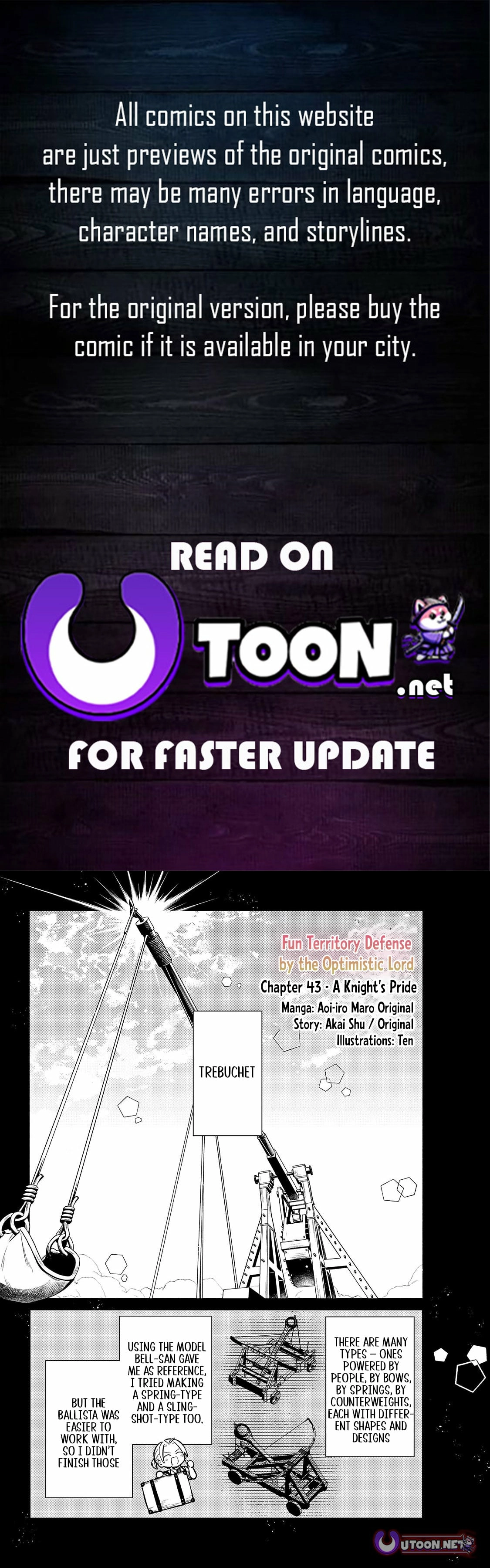 Read Fun Territory Defense by the Optimistic Lord Manga Online
