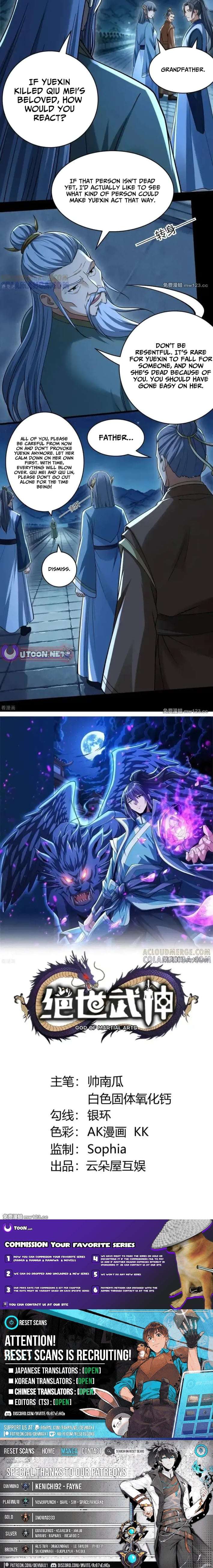 Read God of Martial Arts Manga Online