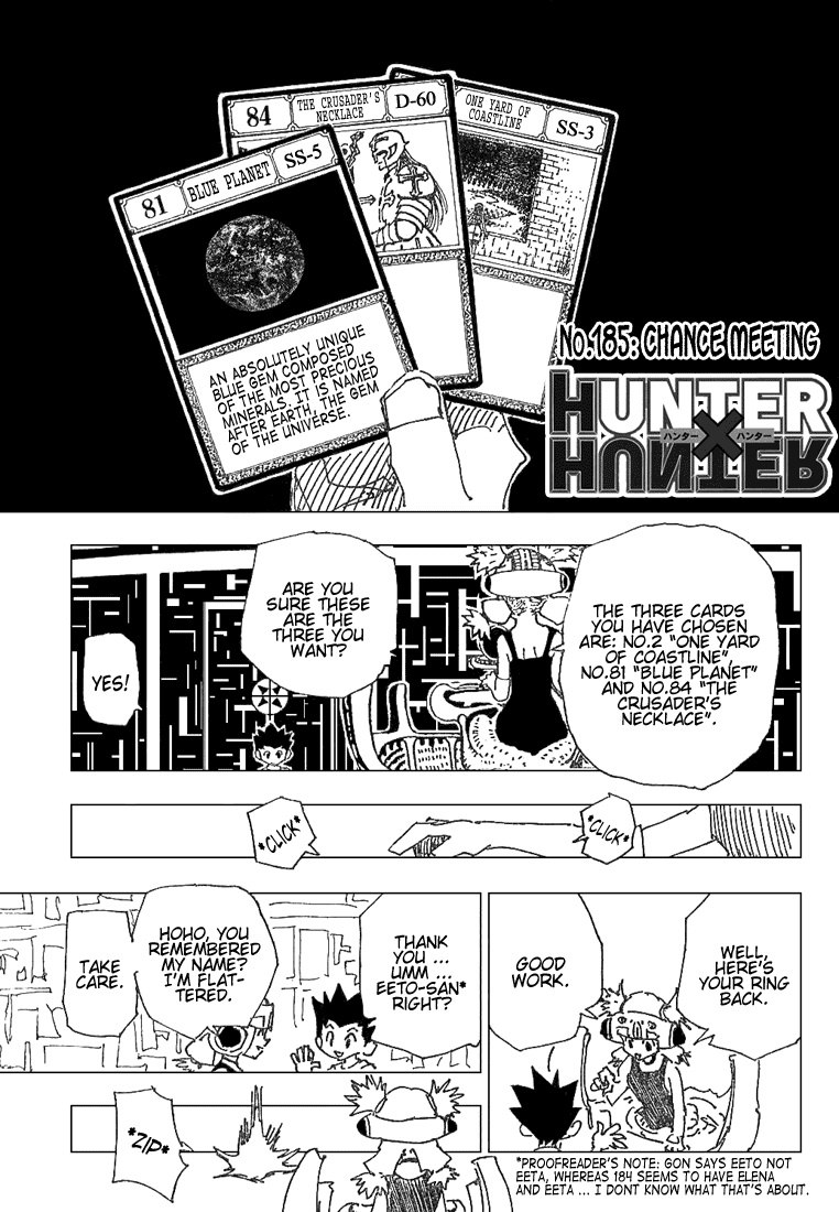 Read Hunter x Hunter (EN) Manga Online