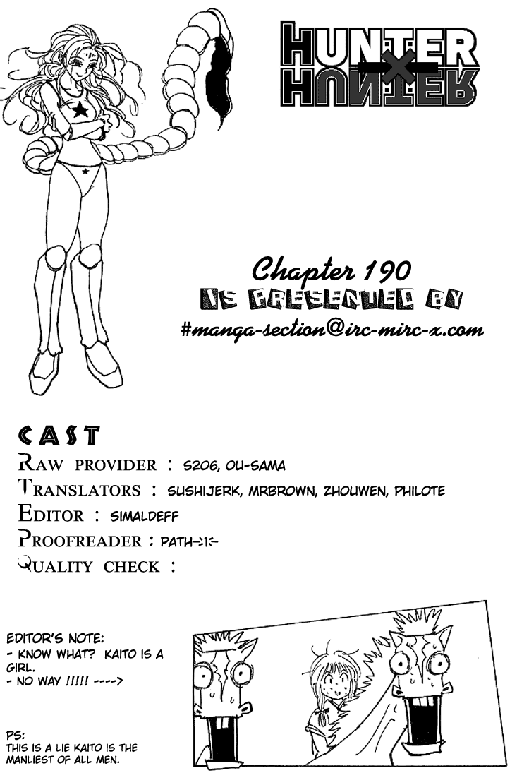 Read Hunter x Hunter (EN) Manga Online