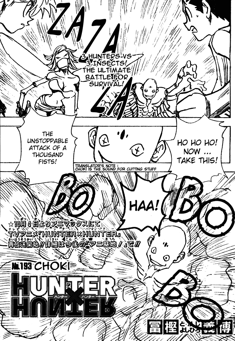 Read Hunter x Hunter (EN) Manga Online