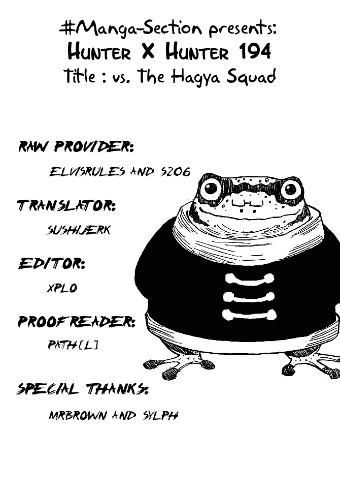 Read Hunter x Hunter (EN) Manga Online