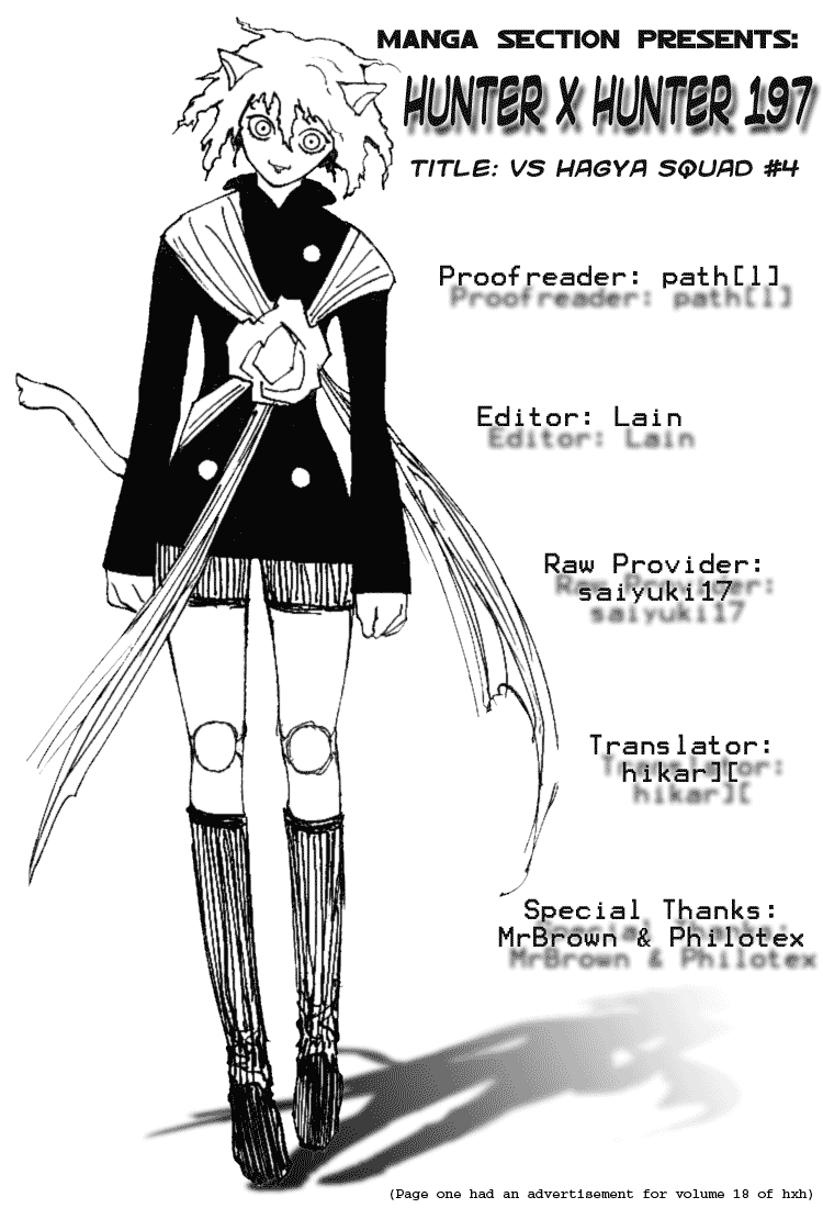 Read Hunter x Hunter (EN) Manga Online