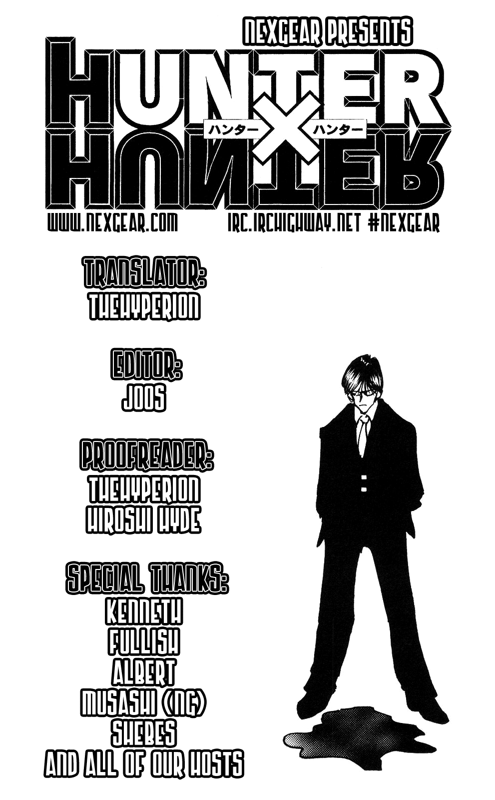 Read Hunter x Hunter (EN) Manga Online