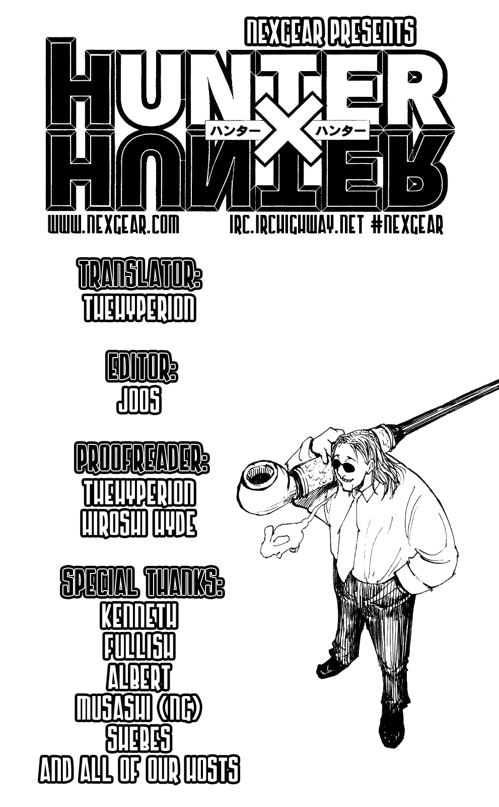 Read Hunter x Hunter (EN) Manga Online