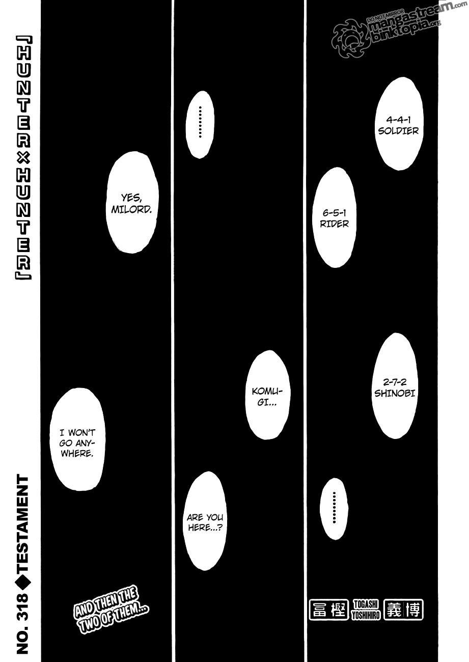Read Hunter x Hunter (EN) Manga Online